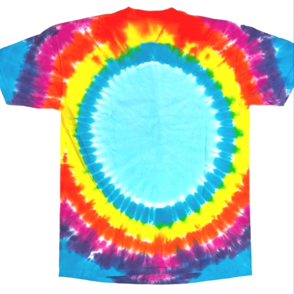 Grateful Dead tie dye skull and Roses T-shirt size Large - Picture 3 of 9